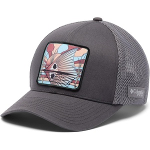 image:imageColumbia Unisex Adult PFG Patch Mesh Ball CapSharkCity GreyRedfish Shine
