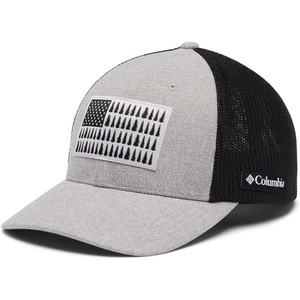 image:imageColumbia Unisex PFG Fish Flag Mesh Ball CapColumbia Grey HeatherBlack