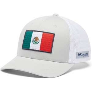 image:imageColumbia Unisex PFG Fish Flag Mesh Ball CapCool GreyWhiteMexico Fish Flag