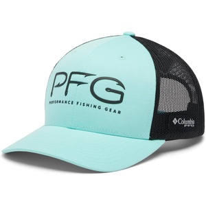 image:imageColumbia Unisex PFG Fish Flag Mesh Ball CapGulf StreamBlackBlack