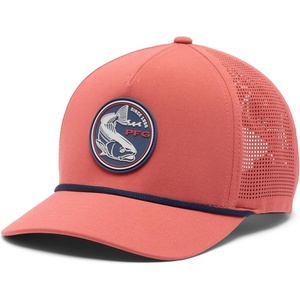 image:imageColumbia UnisexAdult Tidal Pursuit 3D Stretch Snap BackDusty CrimsonFish Circle Red Fish