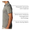 image:imageColumbia Mens Columbia Hike PoloHiking ShirtBlack Heather