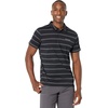 image:imageColumbia Mens Columbia Hike PoloHiking ShirtBlackShark Heather Stripe