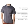 image:imageColumbia Mens Columbia Hike PoloHiking ShirtCity Grey