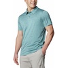 image:imageColumbia Mens Columbia Hike PoloHiking ShirtCloudburst Heather