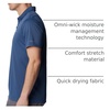 image:imageColumbia Mens Columbia Hike PoloHiking ShirtDark Mountain