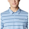 image:imageColumbia Mens Columbia Hike PoloHiking ShirtJet Stream Scattered Stripe