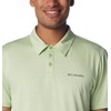 image:imageColumbia Mens Columbia Hike PoloHiking ShirtSage Leaf Heather