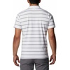 image:imageColumbia Mens Columbia Hike PoloHiking ShirtWhiteColumbia Grey Stripe
