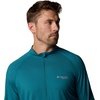 image:imageColumbia Mens Endless Trail Half Zip Mesh Long SleevRiver Blue