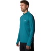 image:imageColumbia Mens Endless Trail Half Zip Mesh Long SleevRiver Blue
