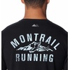 image:imageColumbia Mens Endless Trail Running Tech TeeBlackPale Blue Montrail Graphic