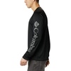image:imageColumbia Mens Fork Stream Long Sleeve ShirtBlackCity Grey Logo