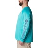 image:imageColumbia Mens Fork Stream Long Sleeve ShirtBright Aqua