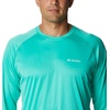 image:imageColumbia Mens Fork Stream Long Sleeve ShirtElectric Turquoise