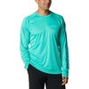 image:imageColumbia Mens Fork Stream Long Sleeve ShirtElectric Turquoise