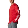 image:imageColumbia Mens Fork Stream Long Sleeve ShirtMountain Red
