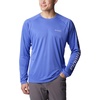 image:imageColumbia Mens Fork Stream Long Sleeve ShirtPurple Lotus
