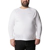image:imageColumbia Mens Fork Stream Long Sleeve ShirtWhiteCollegiate Navy Logo