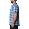 image:imageColumbia Mens Newton Ridge Plaid Short SleeveJet Stream Soft Ombre