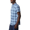 image:imageColumbia Mens Newton Ridge Plaid Short SleeveJet Stream Soft Ombre