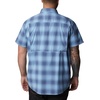 image:imageColumbia Mens Newton Ridge Plaid Short SleeveJet Stream Soft Ombre