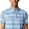 image:imageColumbia Mens Newton Ridge Plaid Short SleeveJet Stream Striped Sunset
