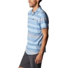 image:imageColumbia Mens Newton Ridge Plaid Short SleeveJet Stream Striped Sunset