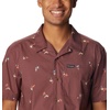 image:imageColumbia Mens Pine Canyon Short SleeveHiking ShirtLight Raisin Baja Bonanza