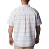 image:imageColumbia Mens Pine Canyon Short SleeveHiking ShirtPeach Blossom Stripe