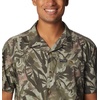 image:imageColumbia Mens Pine Canyon Short SleeveHiking ShirtStone Green Floriculture