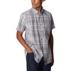 image:imageColumbia Mens Rapid Rivers II Short Sleeve Shirt Columbia Grey Plaid XXLarge