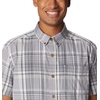 image:imageColumbia Mens Rapid Rivers II Short Sleeve Shirt Columbia Grey Plaid XXLarge