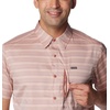 image:imageColumbia Mens Silver Ridge Utility Lite Novelty Short SleeveAuburn Chambray Stripe