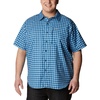 image:imageColumbia Mens Silver Ridge Utility Lite Novelty Short SleeveCollegiate Navy Pulaski Plaid