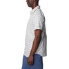 image:imageColumbia Mens Silver Ridge Utility Lite Novelty Short SleeveColumbia Grey Chambray Stripe