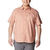image:imageColumbia Mens Silver Ridge Utility Lite Novelty Short SleeveDesert Orange Pulaski Plaid
