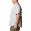 image:imageColumbia Mens Silver Ridge Utility Lite Novelty Short SleeveFlint Grey Chambray Stripe
