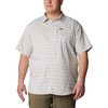 image:imageColumbia Mens Silver Ridge Utility Lite Novelty Short SleeveFlint Grey Chambray Stripe