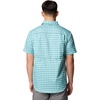 image:imageColumbia Mens Silver Ridge Utility Lite Novelty Short SleeveRipple Blue Pulaski Plaid