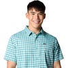 image:imageColumbia Mens Silver Ridge Utility Lite Novelty Short SleeveRipple Blue Pulaski Plaid