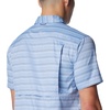 image:imageColumbia Mens Silver Ridge Utility Lite Novelty Short SleeveSkyler Chambray Stripe