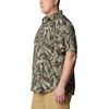 image:imageColumbia Mens Silver Ridge Utility Lite Novelty Short SleeveStone Green Floriculture