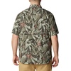 image:imageColumbia Mens Silver Ridge Utility Lite Novelty Short SleeveStone Green Floriculture