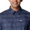 image:imageColumbia Mens Silver Ridge Utility Lite Plaid Long SleeveCollegiate Navy Trail Crossing Plaid