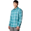 image:imageColumbia Mens Silver Ridge Utility Lite Plaid Long SleeveRiver Blue Large Blur Check