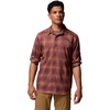 image:imageColumbia Mens Silver Ridge Utility Lite Plaid Long SleeveSpice Ridge Ombre
