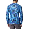 image:imageColumbia Mens Summerdry Printed Long SleevePurple Lotus Natureal Waves