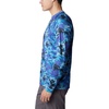 image:imageColumbia Mens Summerdry Printed Long SleevePurple Lotus Natureal Waves