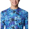 image:imageColumbia Mens Summerdry Printed Long SleevePurple Lotus Natureal Waves